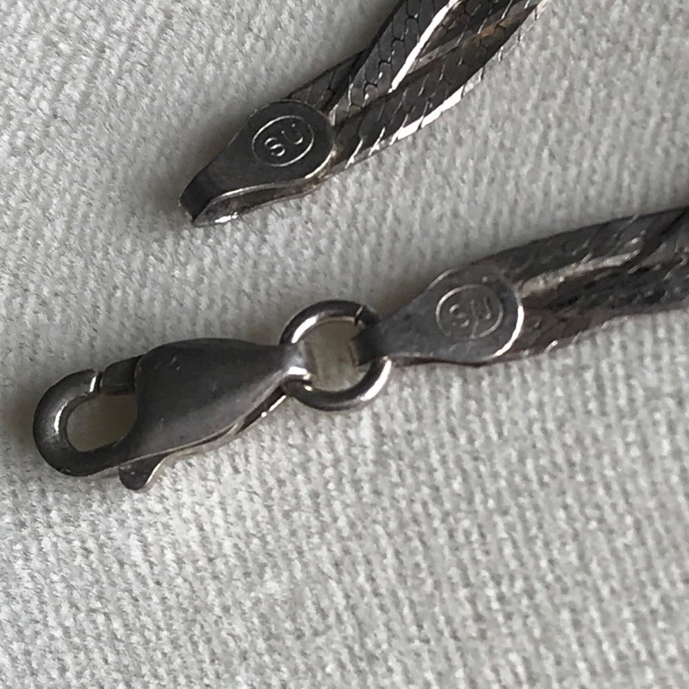 Sterling Braided Bracelet - image 4